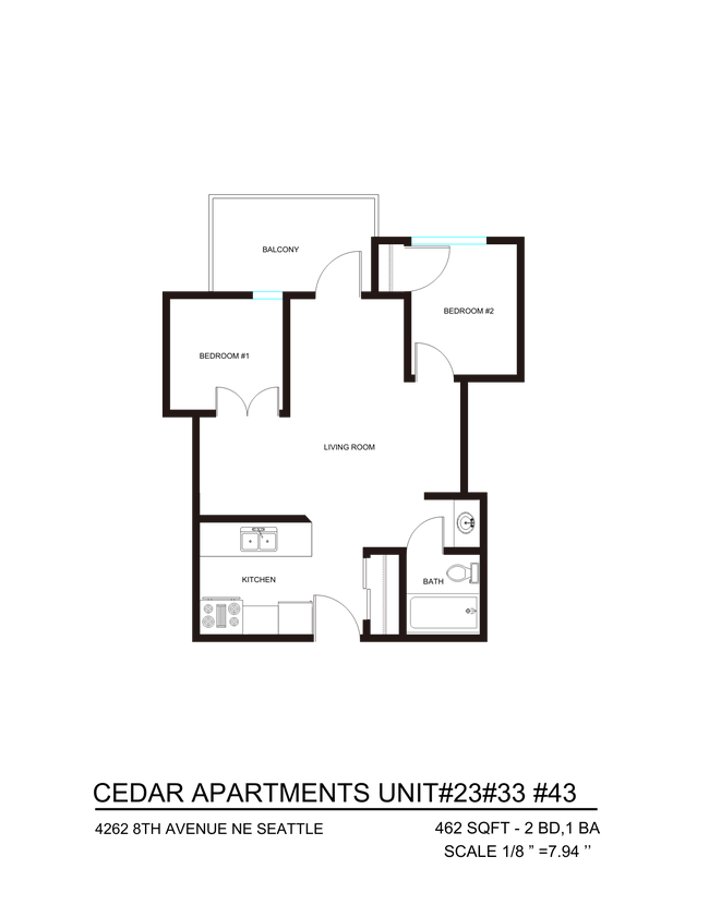 2x1 C 33 floor plan